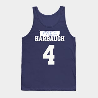 Free Harbaugh ( ON BACK ) Tank Top